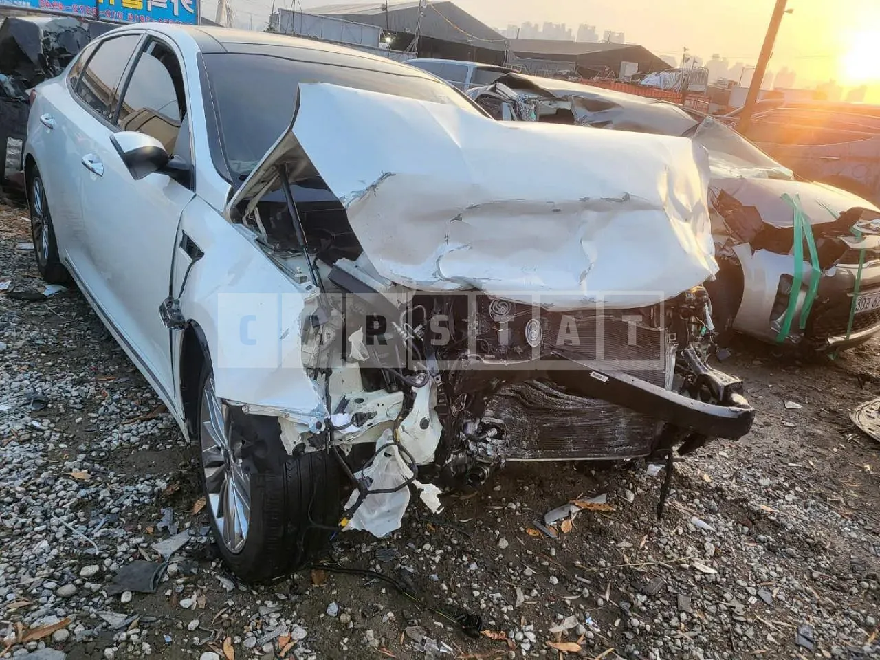 Photo 2 of 7: 2018 Kia K5, VIN KNAGS411BKA286214 — Korean insurance auction