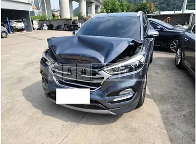 Photo 1 of 22: 2017 Hyundai Tucson, VIN KMHJ381ABHU451656 — Korean insurance auction