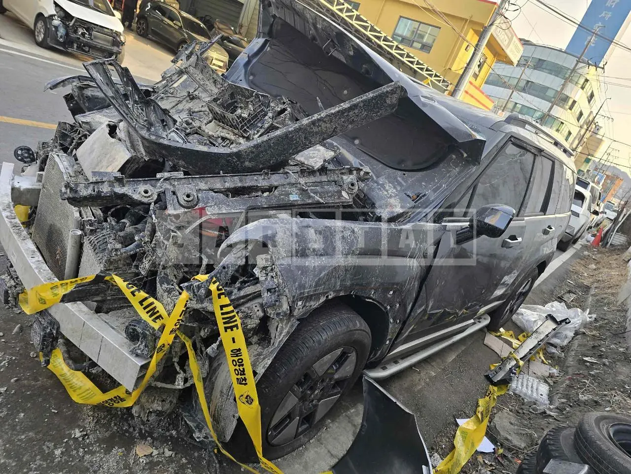 Photo 2 of 21: 2025 Hyundai Santa Fe Hybrid, VIN KMHP3811BSU131727 — Korean insurance auction