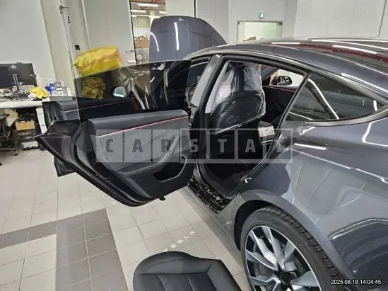Photo 2 of 37: 2025 Tesla Model 3 LongRange, VIN LRW3E7EK4SC474856 — Korean insurance auction