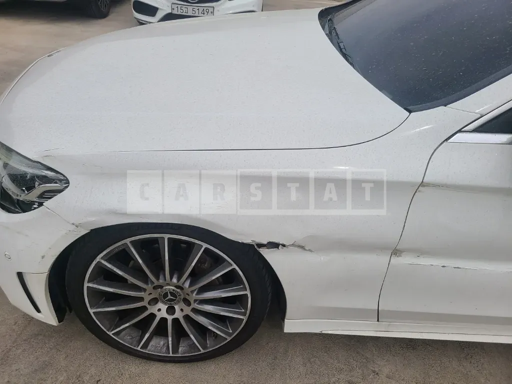 Photo 2 of 50: 2019 Mercedes-Benz C220d 4Matic Coupe, VIN WDDWJ1FB2KF894336 — Korean insurance auction