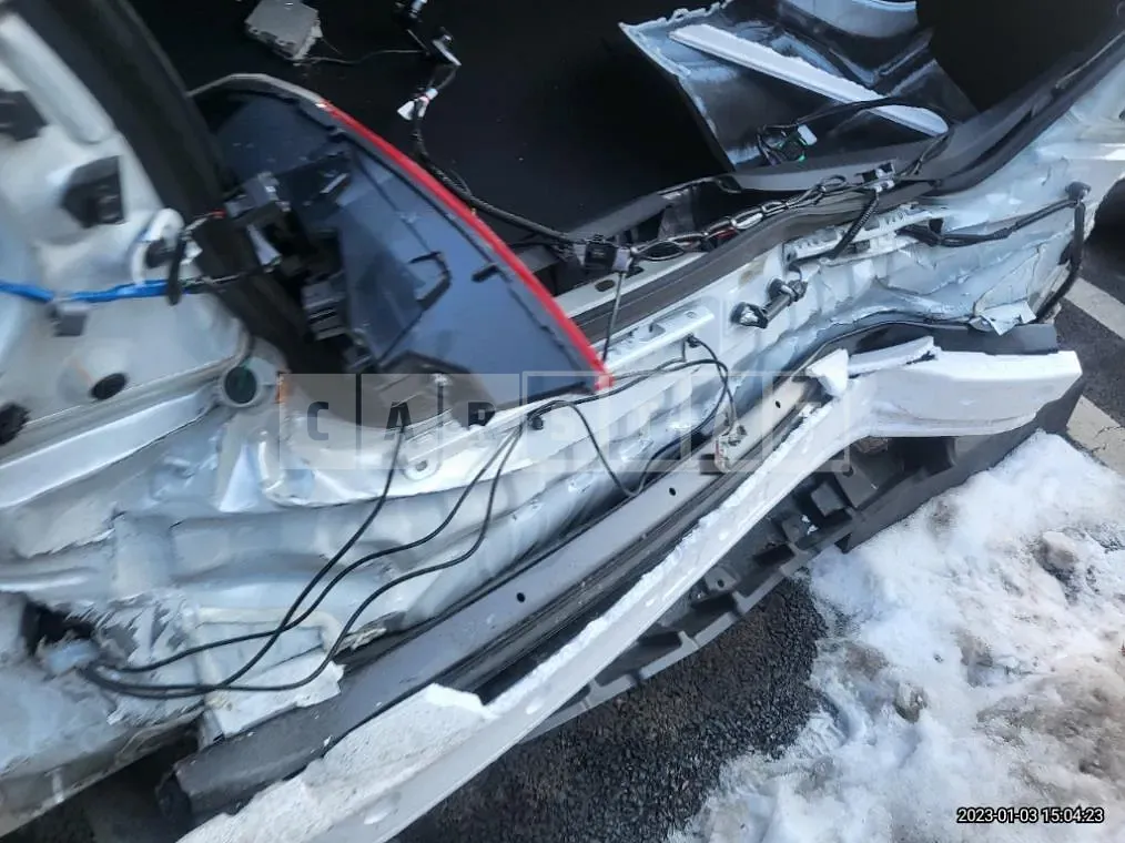 Photo 2 of 20: 2022 Toyota Camry Hybrid LE, VIN JTNBA1HK6N3022426 — Korean insurance auction