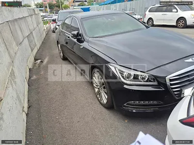 Photo 1 of 7: 2015 Hyundai Genesis, VIN KMHGN41EDGU129489 — Korean insurance auction