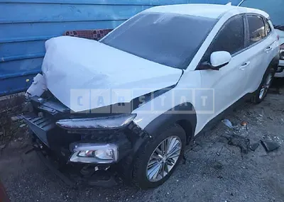 Photo 1 of 11: 2020 Hyundai Kona, VIN KMHK4815GLU532017 — Korean insurance auction