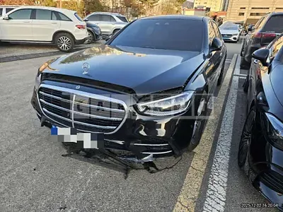Photo 1 of 11: 2022 Mercedes-Benz S400 d 4Matic — Korean insurance auction