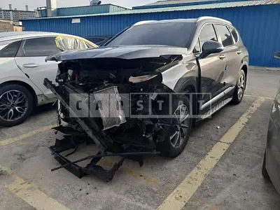 Photo 1 of 14: 2019 Hyundai Santa Fe, VIN KMHS281ABLU236247 — Korean insurance auction