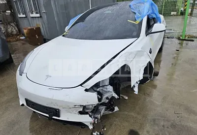 Photo 1 of 11: 2021 Tesla Model 3 LongRange — Korean insurance auction