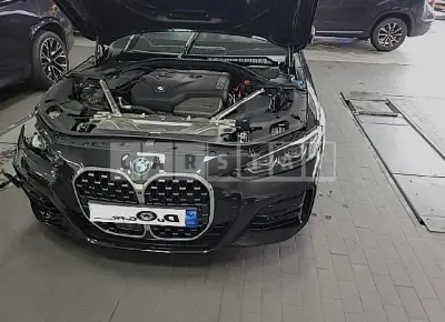 Photo 1 of 9: 2021 BMW 420i Convertible, VIN WBA71AT00MCH24014 — Korean insurance auction