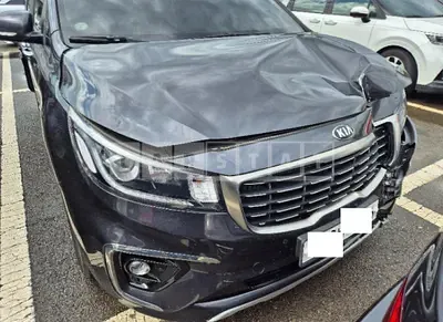 Photo 1 of 16: 2019 Kia Carnival, VIN KNAMB81ABKS594992 — Korean insurance auction