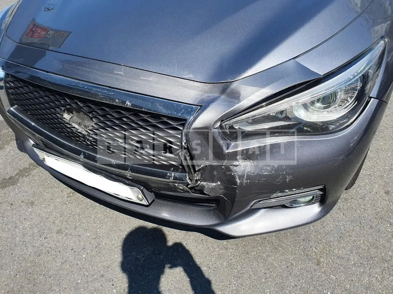 Photo 2 of 38: 2015 Infiniti Nissan Q50 2.2d, VIN JNKDV71E7FM530763 — Korean insurance auction