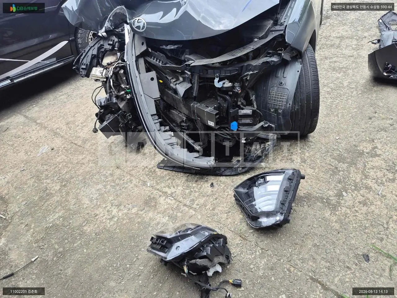 Photo 2 of 29: 2023 Hyundai Kona, VIN KMHHE813BPU025114 — Korean insurance auction
