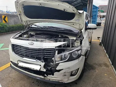 Photo 1 of 11: 2016 Kia Carnival, VIN KNHMF37ABGS196893 — Korean insurance auction