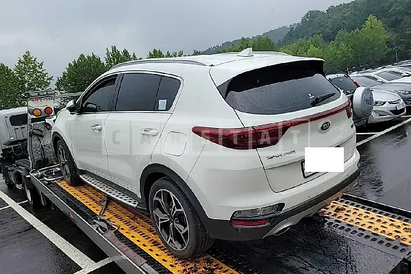 Photo 2 of 7: 2019 Kia Sportage, VIN KNAPN813BKK633314 — Korean insurance auction