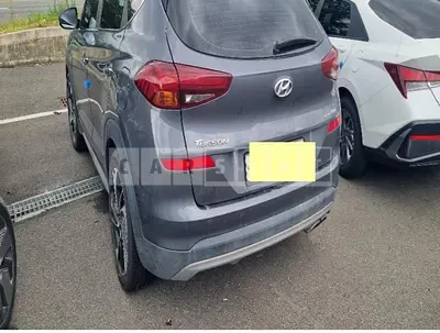 Photo 1 of 10: 2019 Hyundai Tucson, VIN KMHJ581ADKU945063 — Korean insurance auction