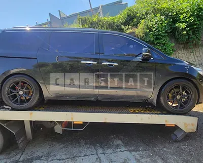 Photo 1 of 15: 2015 Kia Carnival, VIN KNAME81ABFS041206 — Korean insurance auction