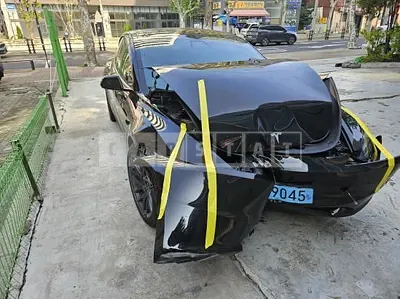 Photo 1 of 13: 2025 Tesla Model 3 RWD — Korean insurance auction