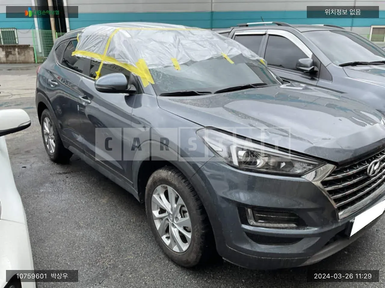Photo 2 of 13: 2020 Hyundai Tucson, VIN KMHJ3812GLU349254 — Korean insurance auction
