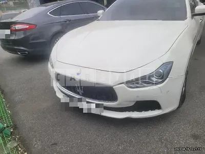 Photo 1 of 13: 2015 Maserati Ghibli, VIN ZAM57XSA4F1154788 — Korean insurance auction