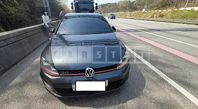 Photo 1 of 7: 2015 Volkswagen Golf GTI, VIN WVWZZZAUZFW142966 — Korean insurance auction