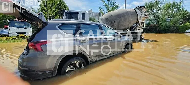 Photo 2 of 2: 2020 Hyundai Calm Santa Fe 2.2 (4WD) — Korean insurance auction