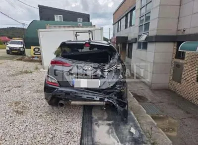 Photo 1 of 6: 2021 Hyundai Kona — Korean insurance auction