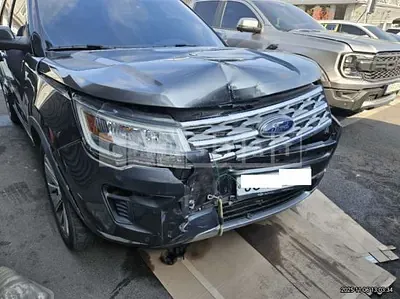 Photo 1 of 32: 2018 Ford Explorer 2.3 AWD, VIN 1FM5K8FHXJGA44894 — Korean insurance auction