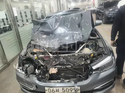 Photo 1 of 11: 2018 BMW 520d, VIN WBAJC3100JD030960 — Korean insurance auction
