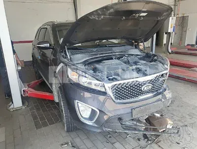 Photo 1 of 10: 2015 Kia Sorento, VIN KNAPS81ABFA031837 — Korean insurance auction