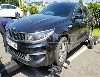 Photo 1 of 21: 2018 Kia K5, VIN KNAGT416BJA231366 — Korean insurance auction