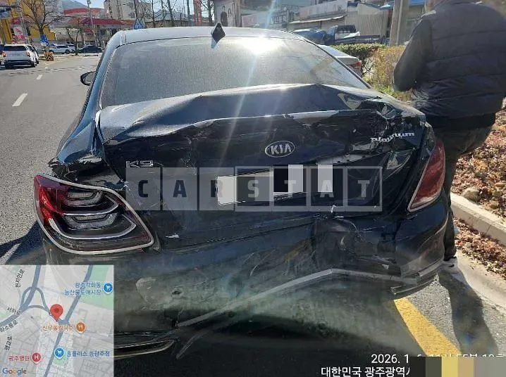 Photo 2 of 10: 2018 Kia K9 AWD — Korean insurance auction