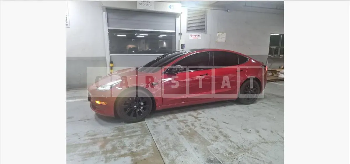 Photo 2 of 79: 2021 Tesla Model 3 Long Range, VIN 5YJ3E1EB4MF951517 — Korean insurance auction