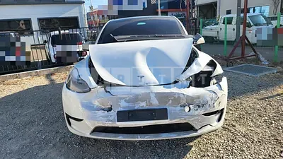 Photo 1 of 8: 2024 Tesla Model Y RWD — Korean insurance auction