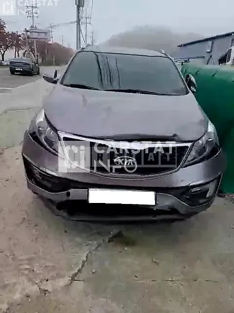 Photo 2 of 26: 2015 Kia Sportage, VIN KNAPC813BFK753310 — Korean insurance auction