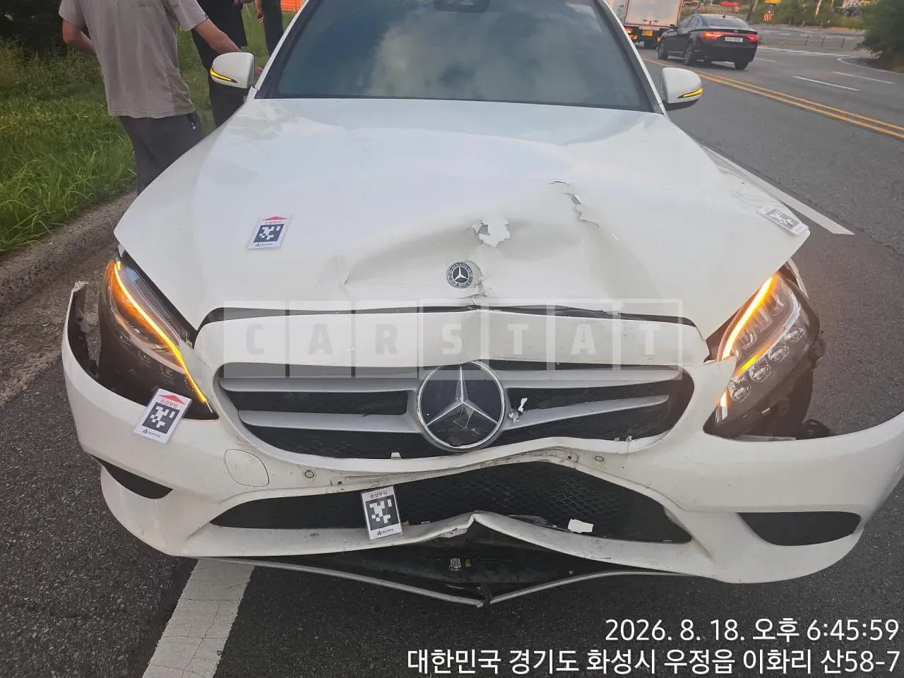 Photo 2 of 11: 2019 Mercedes-Benz C200, VIN WDDWF8ABXKR508732 — Korean insurance auction