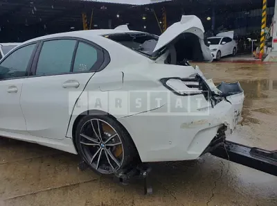 Photo 1 of 9: 2020 BMW 330e, VIN WBA5P7105LFJ74945 — Korean insurance auction
