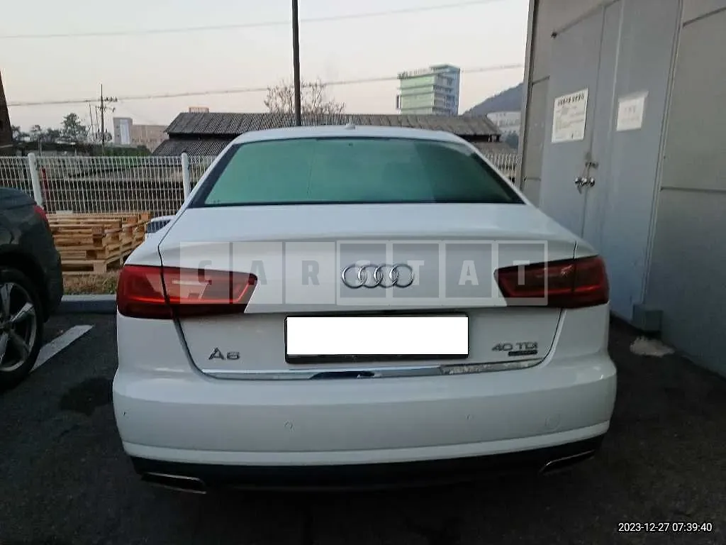 Photo 2 of 46: 2016 Audi A6 40 TDI Four, VIN WAUZZZ4G6GN121716 — Korean insurance auction