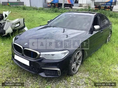 Photo 1 of 11: 2018 BMW M550d xDrive, VIN WBAJD7105JBM19898 — Korean insurance auction