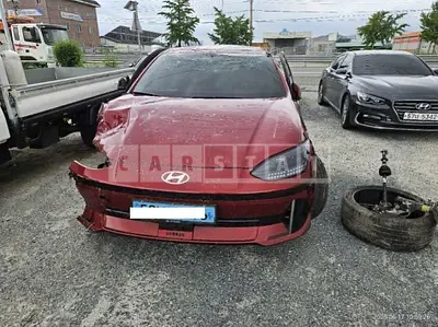 Photo 1 of 35: 2023 Hyundai IONIQ 6 — Korean insurance auction