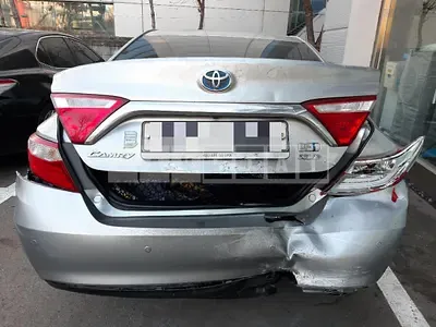 Photo 1 of 8: 2016 Toyota Camry Hybrid, VIN 4T1BD1FK8GU200487 — Korean insurance auction