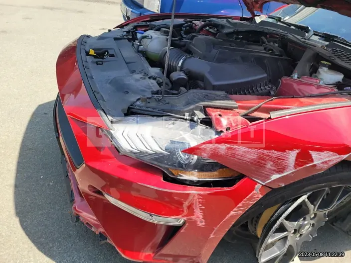 Photo 2 of 17: 2020 Ford Mustang 2.3 Coupe, VIN 1FA6P8TH4L5132570 — Korean insurance auction