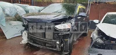 Photo 1 of 10: 2015 Hyundai Santa Fe 2.0, VIN KMHSW81UBFU484342 — Korean insurance auction