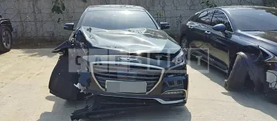 Photo 1 of 9: 2018 Genesis G80 3.3, VIN KMHGL41DDKU306492 — Korean insurance auction