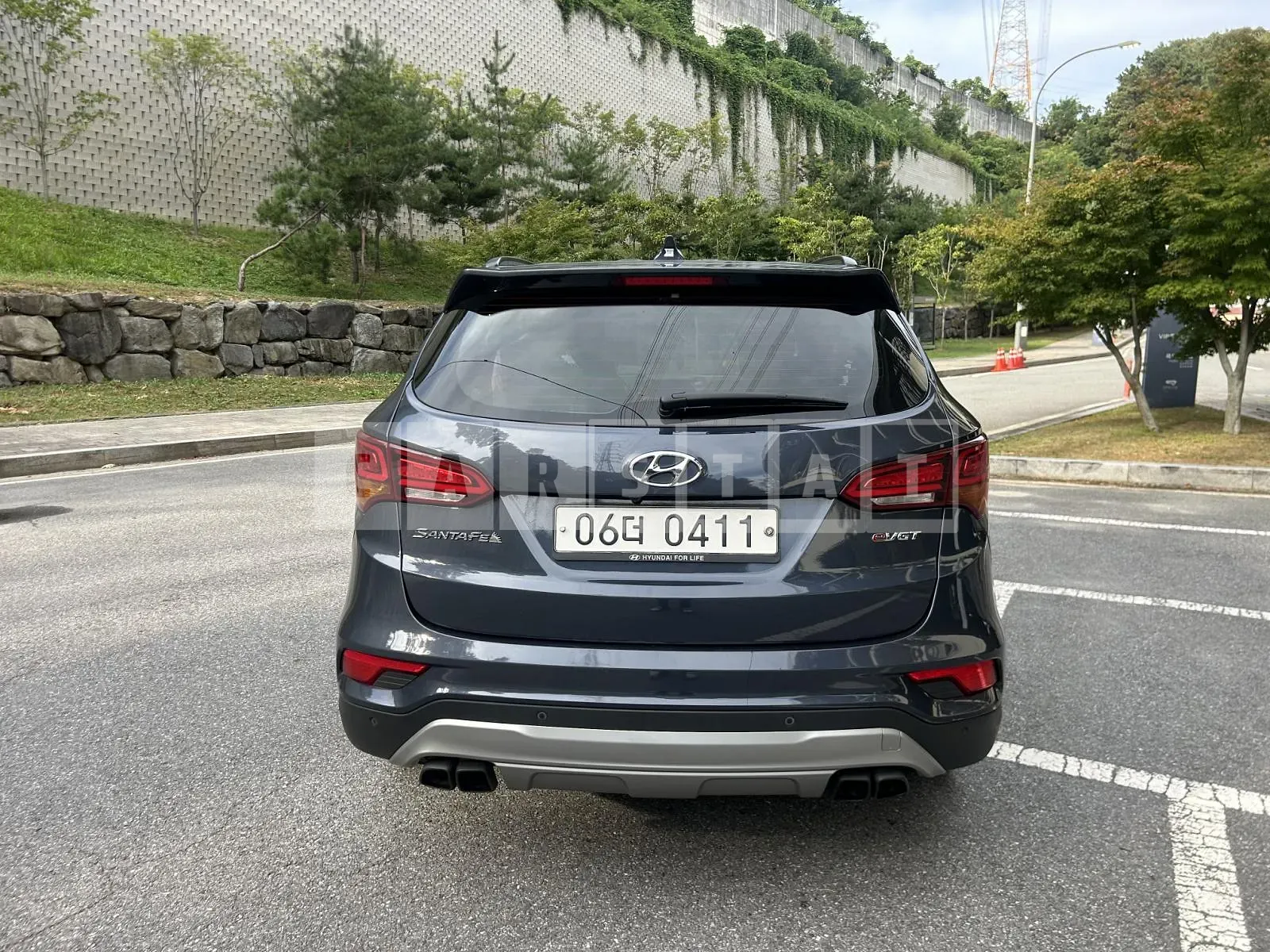 Photo 2 of 20: 2016 Hyundai Santa Fe DM 2.0, VIN KMHSW81UBHU713587 — Korean insurance auction