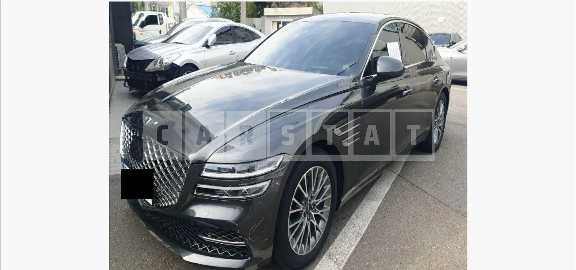 Photo 2 of 2: 2022 Genesis (parts) G80 2.5T (3rd Generation) Headlamp — Korean insurance auction