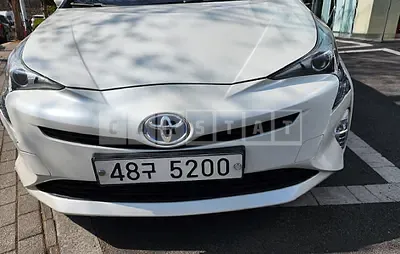 Photo 1 of 7: 2018 Toyota Prius, VIN JTDKBRFUXJ3081185 — Korean insurance auction
