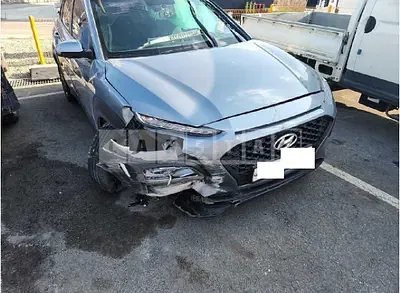 Photo 1 of 19: 2018 Hyundai Kona, VIN KMHK4815GJU007582 — Korean insurance auction