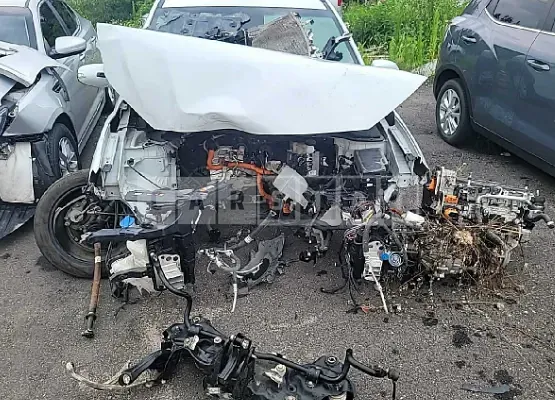 Photo 2 of 9: 2020 Hyundai Kona Electric, VIN KMHK281GFLU077863 — Korean insurance auction
