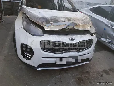 Photo 1 of 15: 2017 Kia Sportage 2.0, VIN KNAPN813BJK437884 — Korean insurance auction