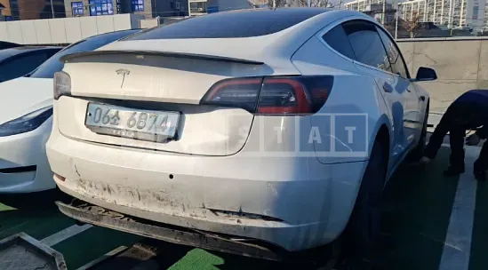 Photo 2 of 10: 2020 Tesla Model 3 Standard Rangeplus RWD — Korean insurance auction