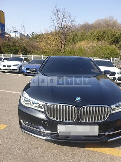 Photo 1 of 58: 2016 BMW 740Li xDrive, VIN WBA7E4103GGV04921 — Korean insurance auction